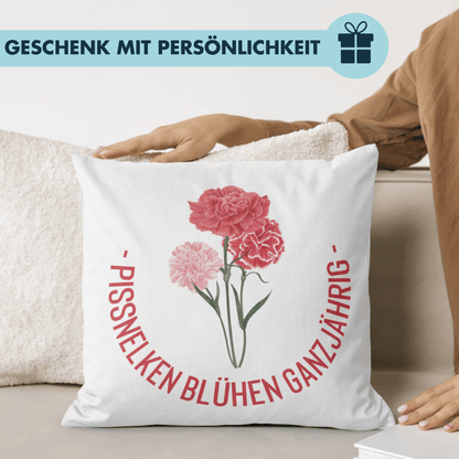 Pissnelken Blühen Ganzjährig Blumen Deko Kissen