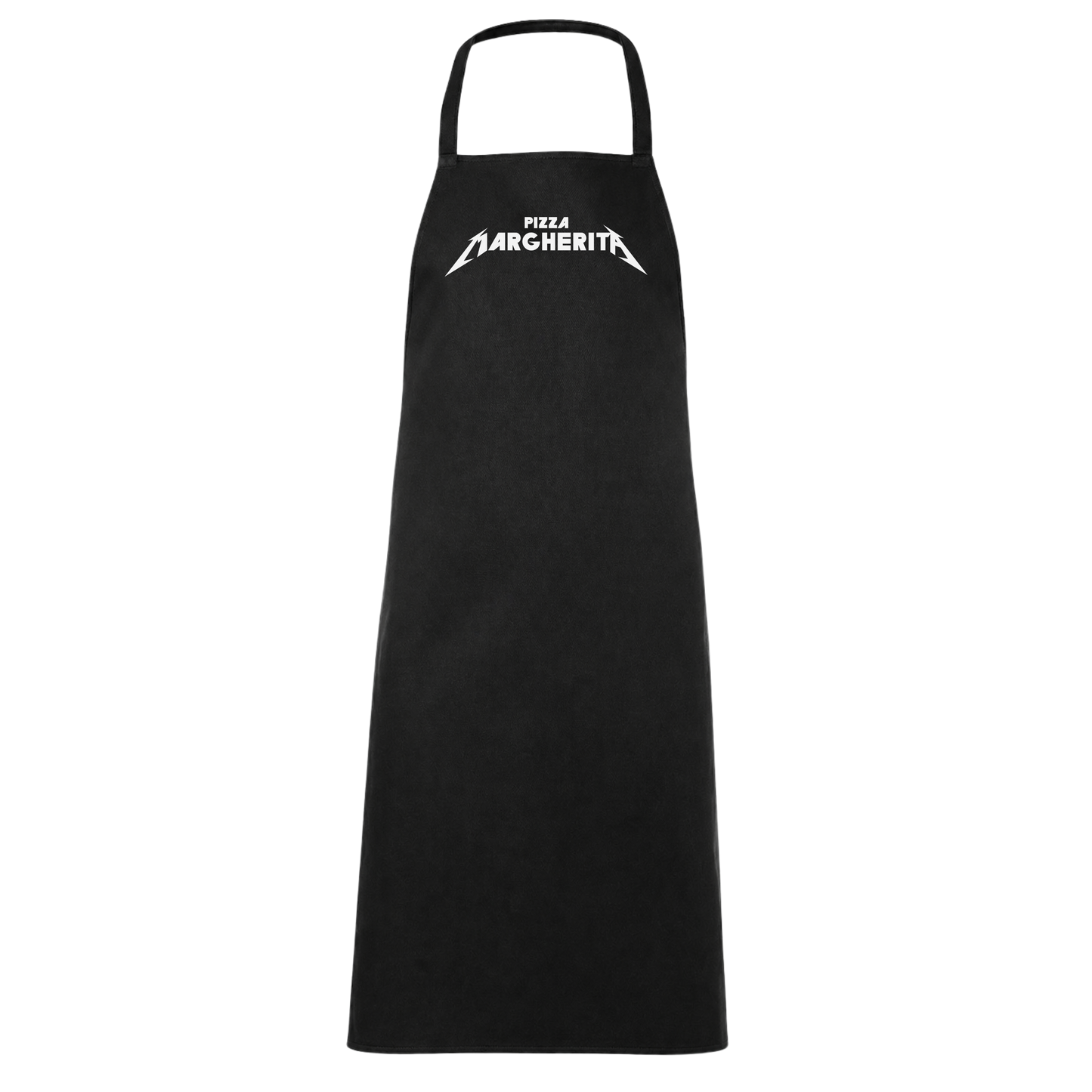 Pizza Margherita Metal Rocker Bäcker Schürze