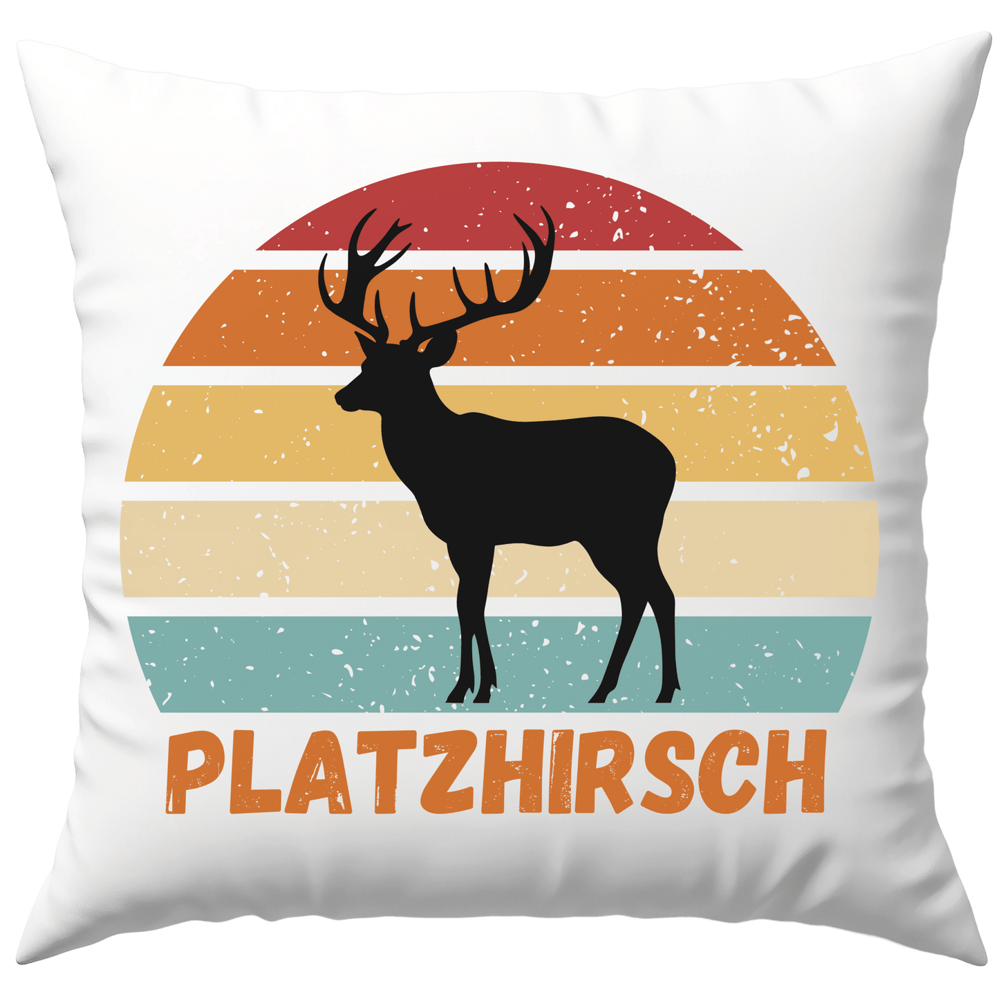 Platzhirsch Hirsch Deko Kissen