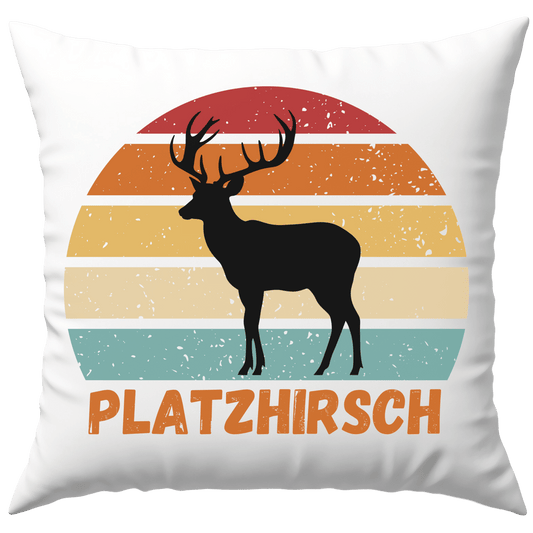 Platzhirsch Hirsch Deko Kissen