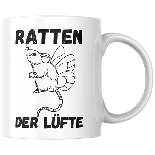 Ratten Der Lüfte Wortspiel Ratte Kaffee Tasse
