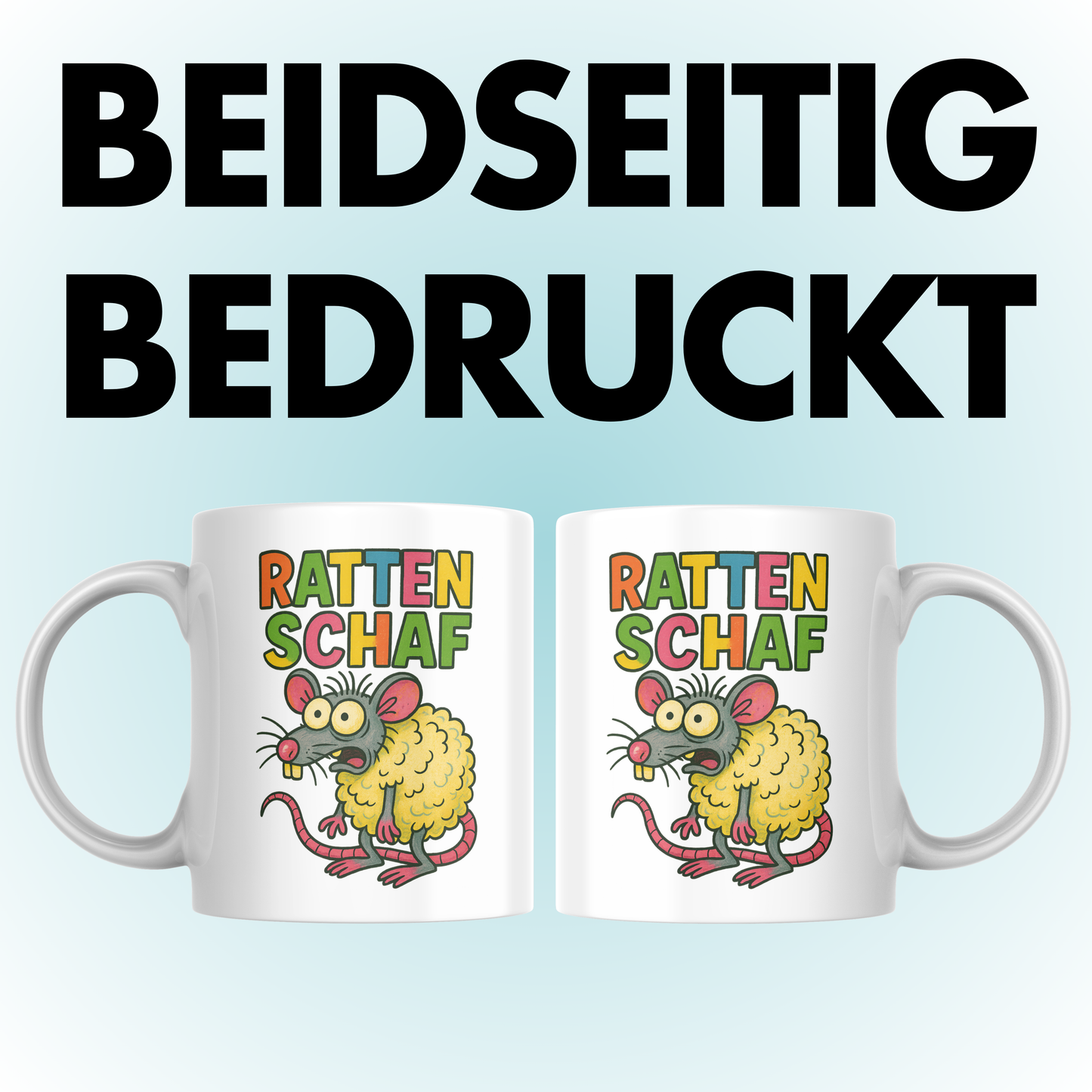 Rattenschaf Ratte Im Schafspelz Kaffee Tasse