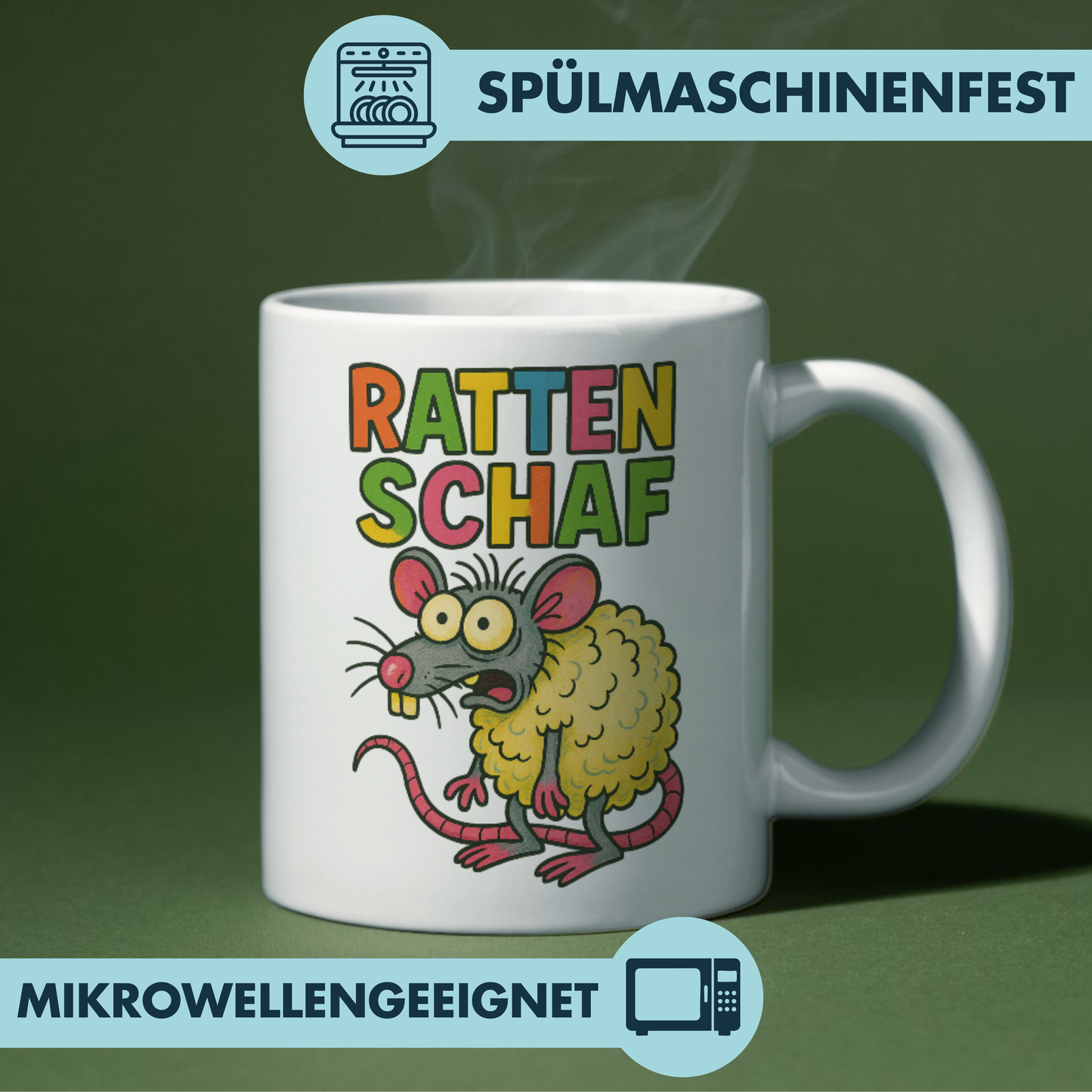 Rattenschaf Ratte Im Schafspelz Kaffee Tasse