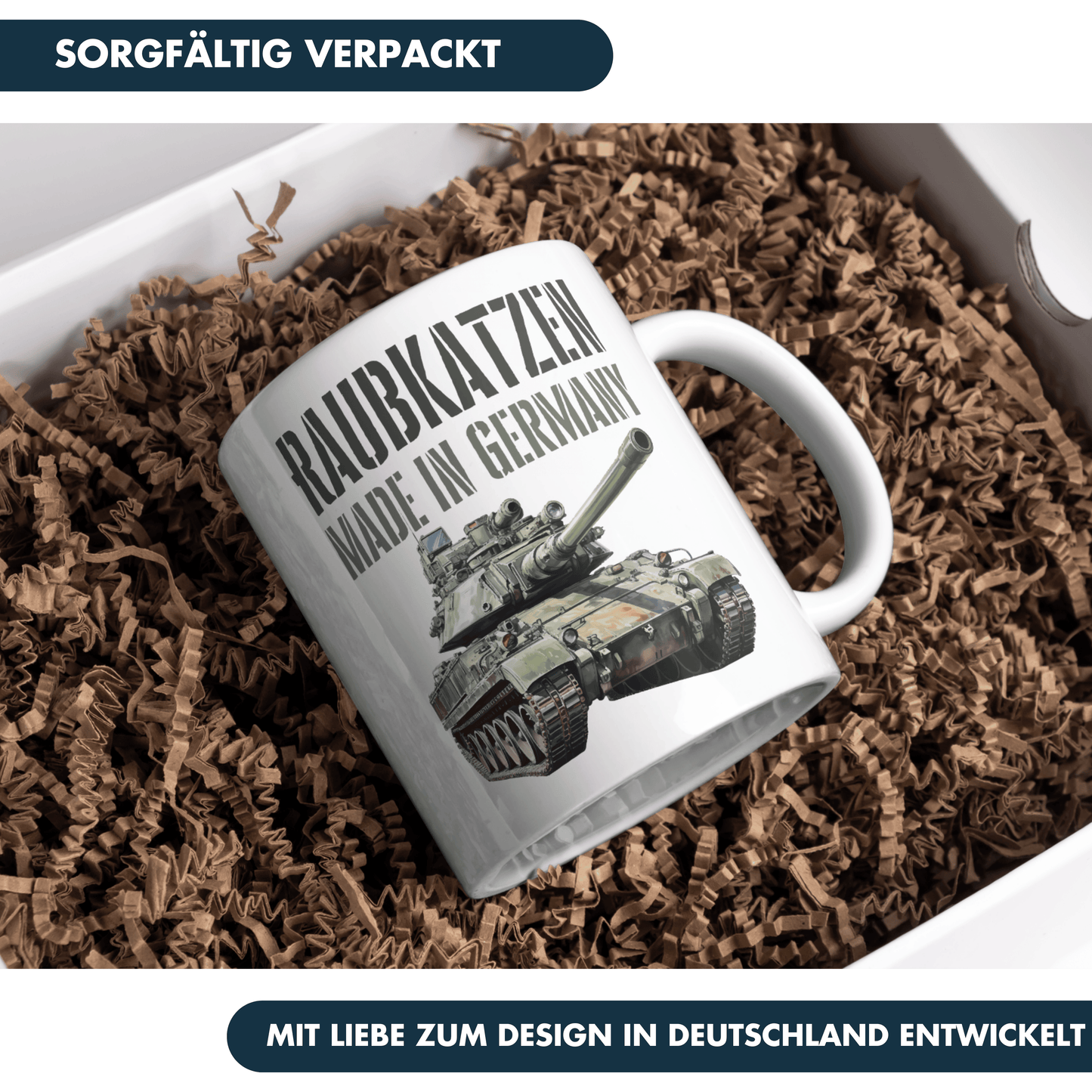 Panzer Raubkatzen Made In Germany Kaffee Tasse