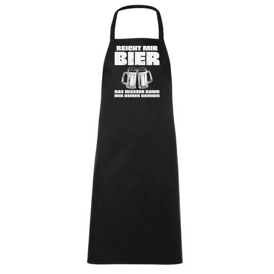 Reicht Mir Bier Das Wasser Kann Mir Keiner Reichen Spruch Schürze