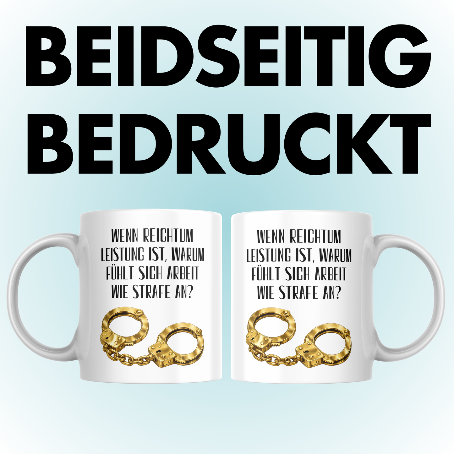 Wenn Reichtum Leistung Ist Warum Fühlt Sich Arbeit Wie Strafe An? Kaffee Tasse