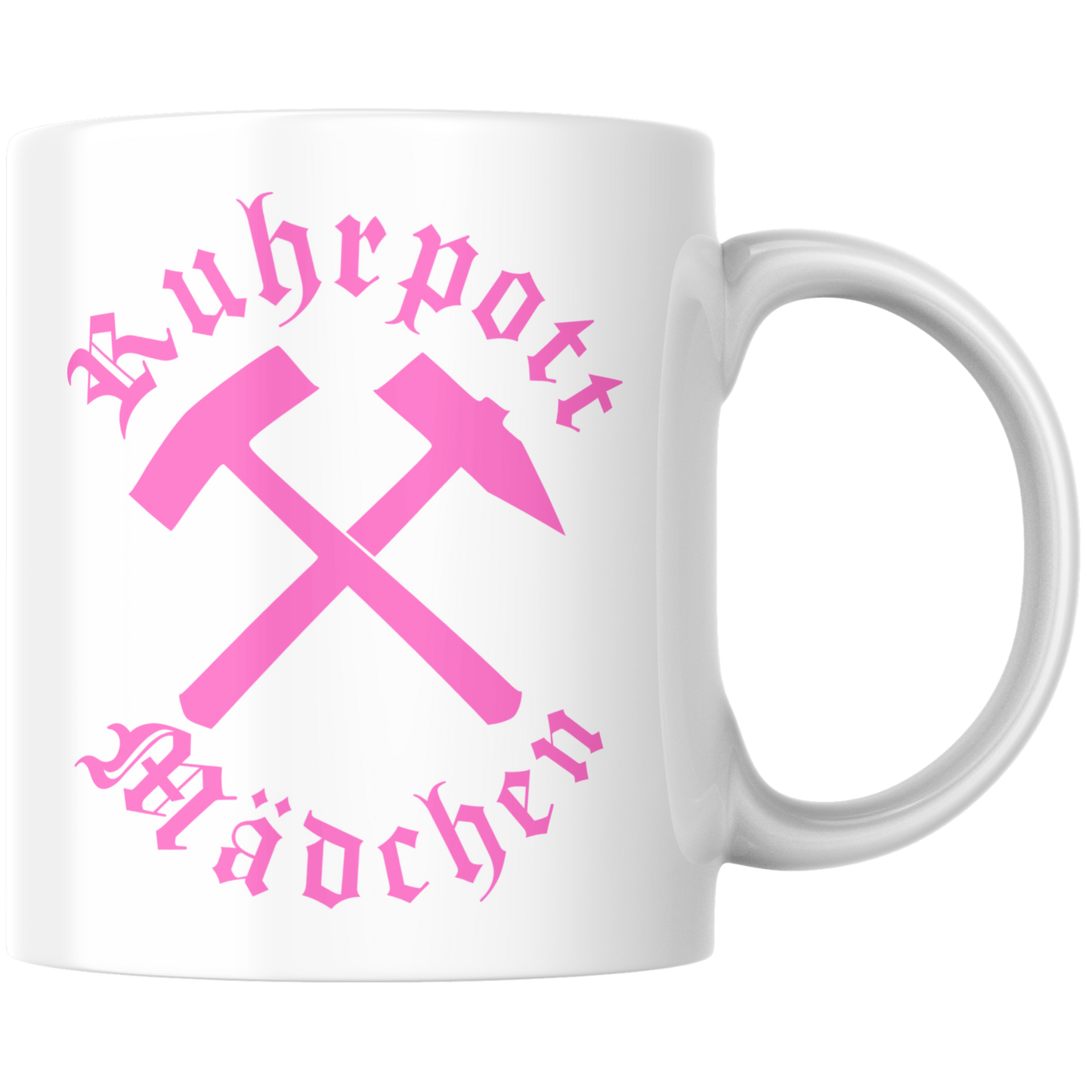 Ruhrpott Mädchen Glück Auf Kaffee Tasse