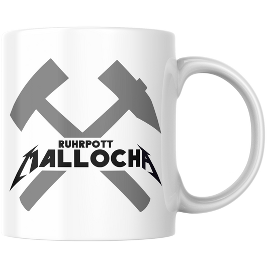 Ruhrpott Mallocher Schlägel Eisen Rock Kaffee Tasse