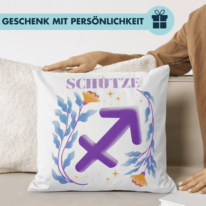 Schütze Sagittarius Sternzeichen Deko Kissen
