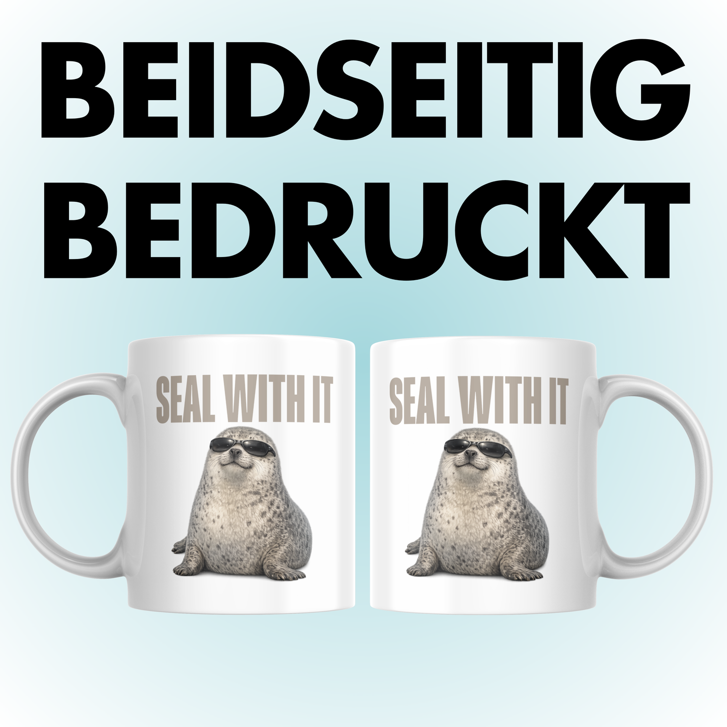 Seal With It Robbe Kaffee Tasse