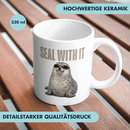 Seal With It Robbe Kaffee Tasse