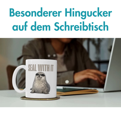 Seal With It Robbe Kaffee Tasse