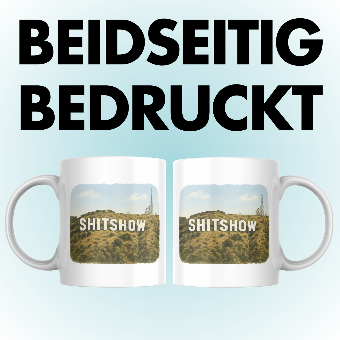 Shitshow Schriftzug Kaffee Tasse