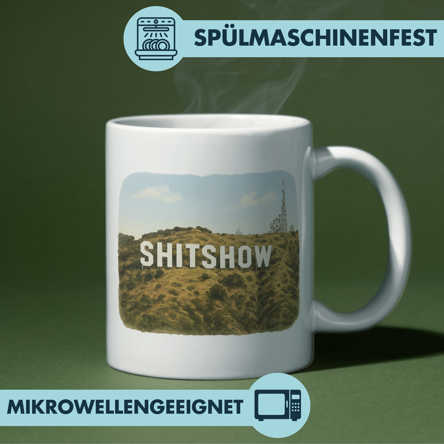 Shitshow Schriftzug Kaffee Tasse