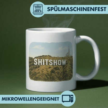 Shitshow Schriftzug Kaffee Tasse