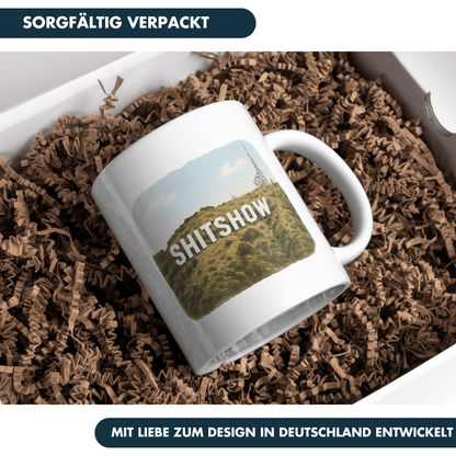 Shitshow Schriftzug Kaffee Tasse