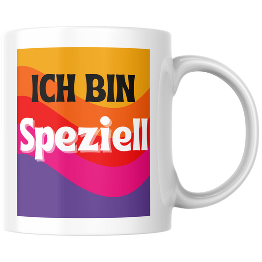 Ich Bin Speziell Cola Orange Kaffee Tasse