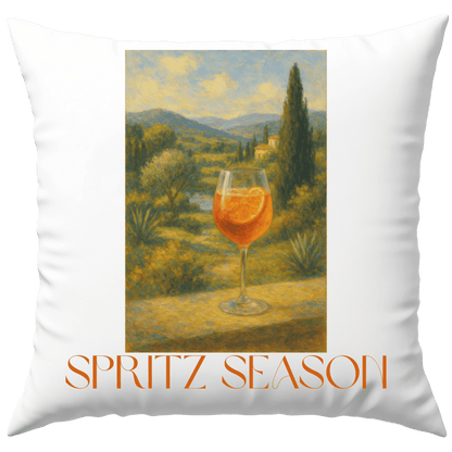 Spritz Season Cocktail Kunst Deko Kissen