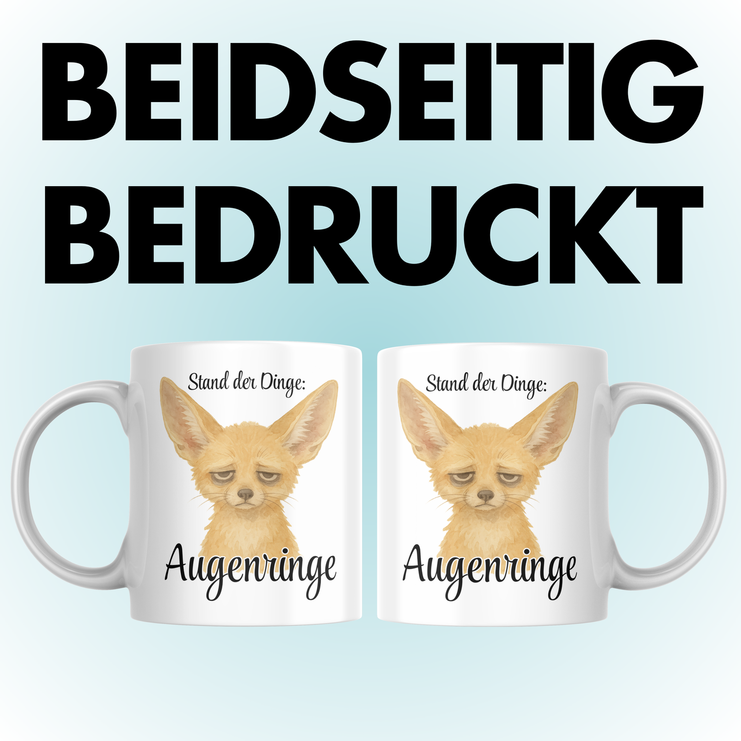 Stand Der Dinge Augenringe Kaffee Tasse