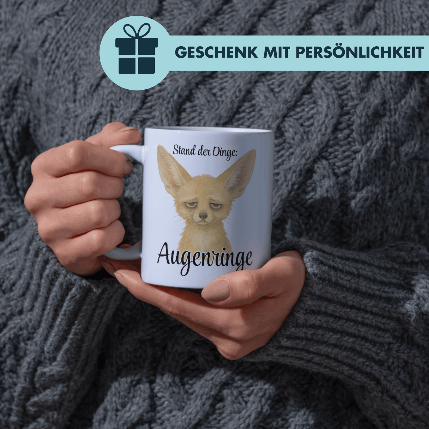 Stand Der Dinge Augenringe Kaffee Tasse