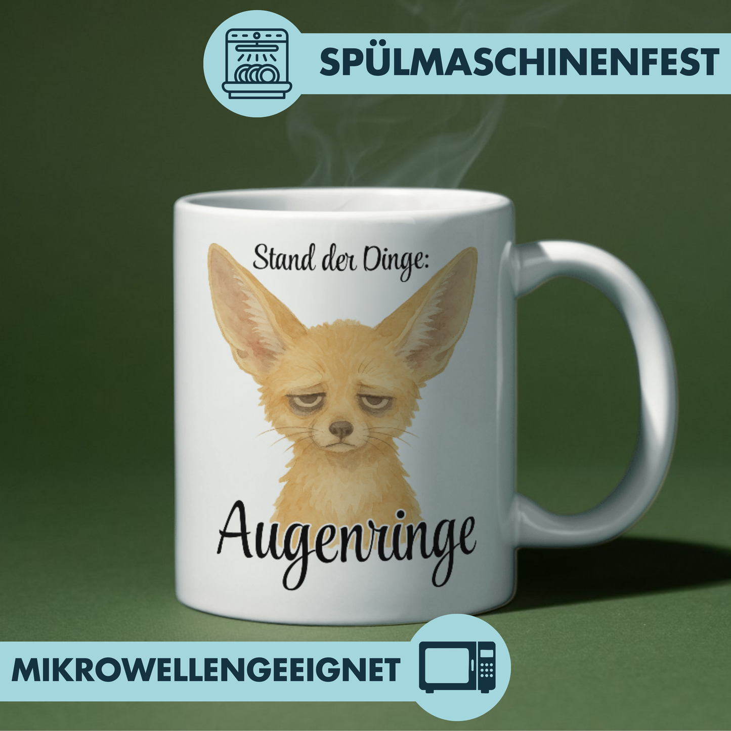 Stand Der Dinge Augenringe Kaffee Tasse