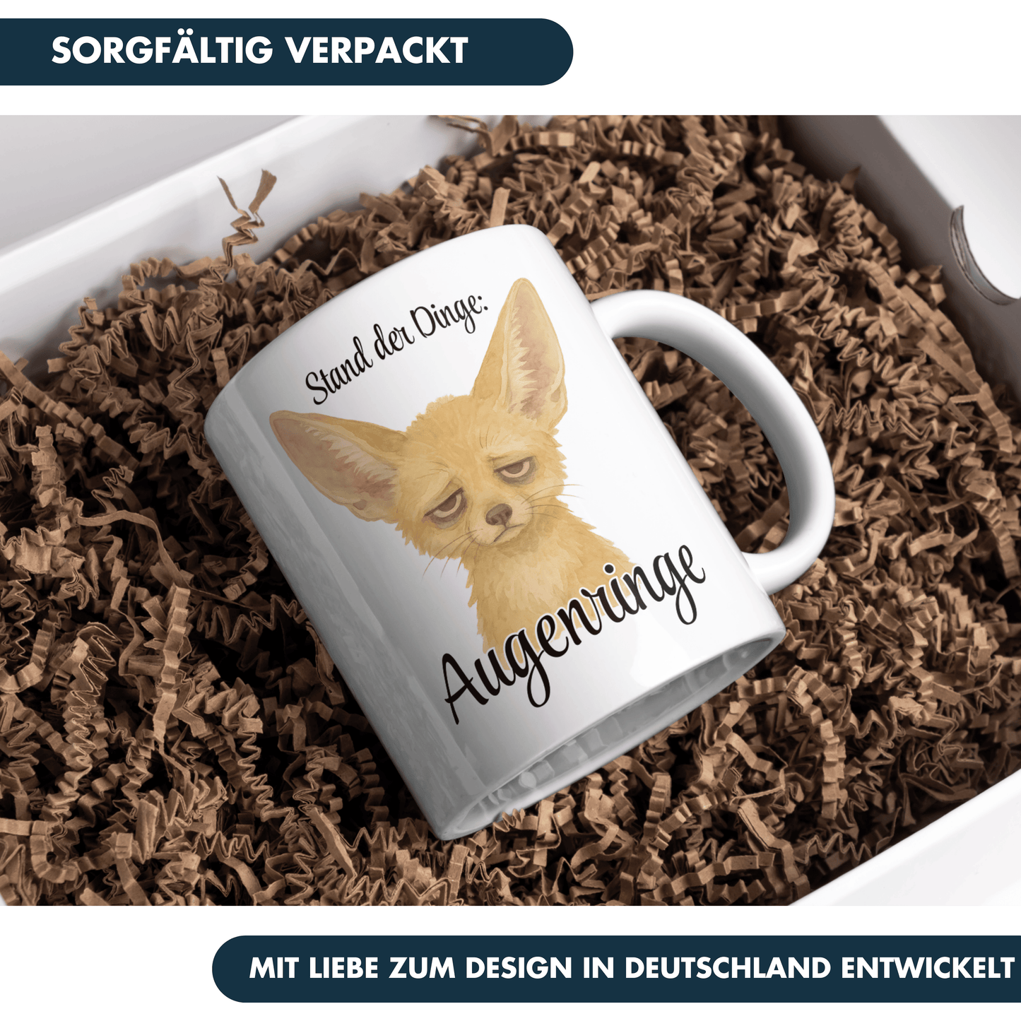 Stand Der Dinge Augenringe Kaffee Tasse