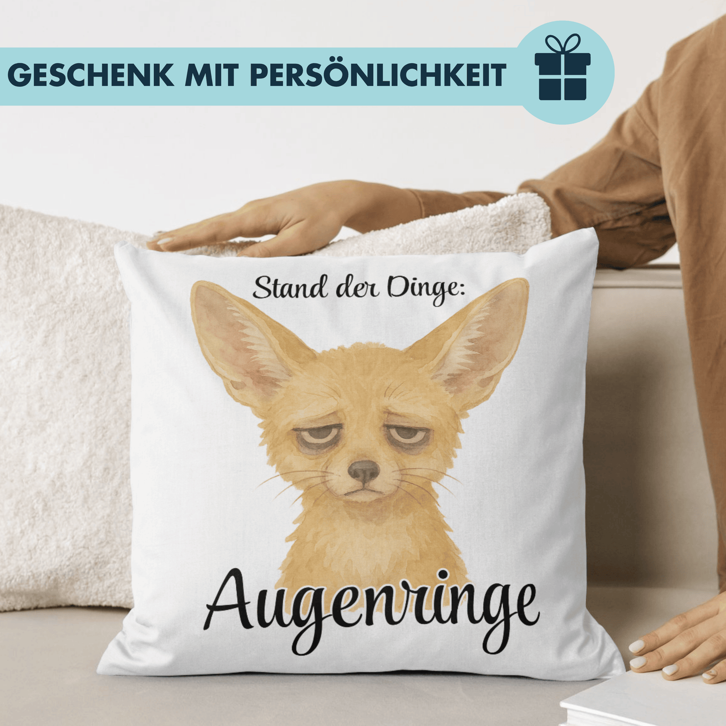 Stand Der Dinge Augenringe Deko Kissen