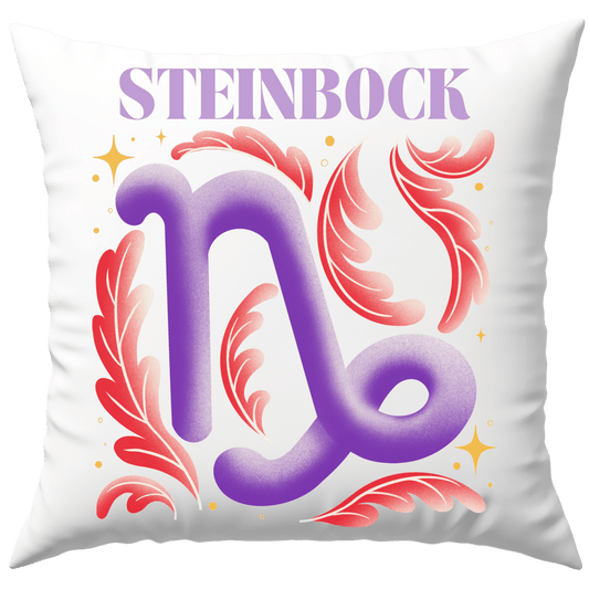 Steinbock Capricorn Sternzeichen Deko Kissen