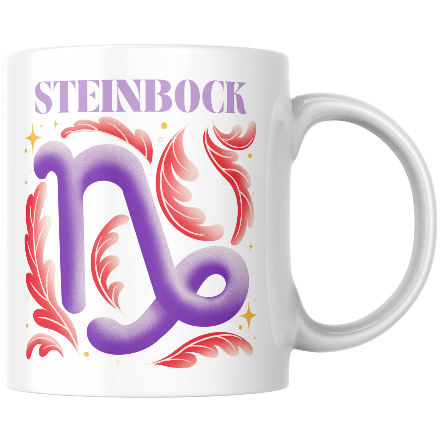 Steinbock Capricorn Sternzeichen Kaffee Tasse