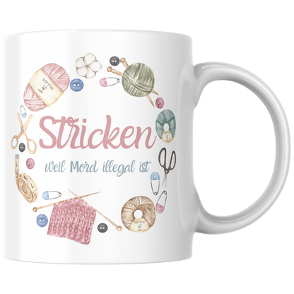 Stricken Weil Mord Illegal Ist Kaffee Tasse