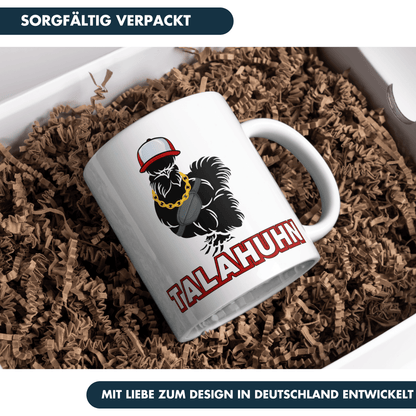 Talahuhn Talahon Meme Huhn Gangster Kaffee Tasse