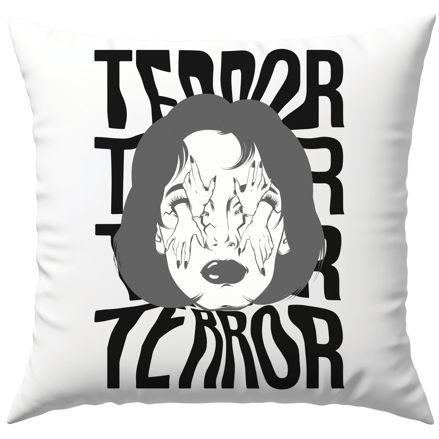 Terror Horror Surrealismus Deko Kissen