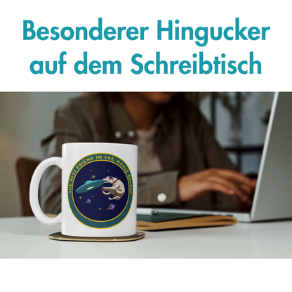 The Best Friend In The Whole Galaxy Hund Kaffee Tasse