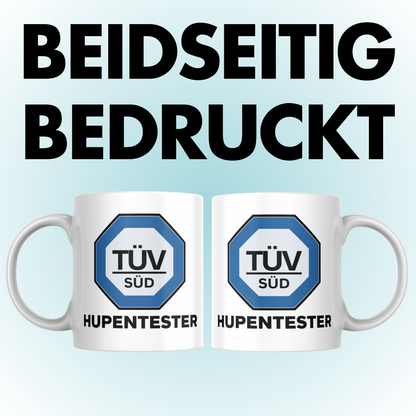 TÜV Hupentester Kaffee Tasse