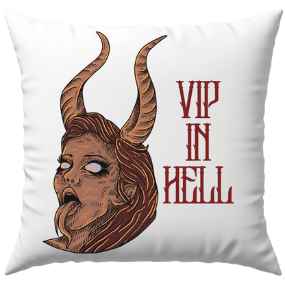 VIP In Hell Dämon Horror Deko Kissen