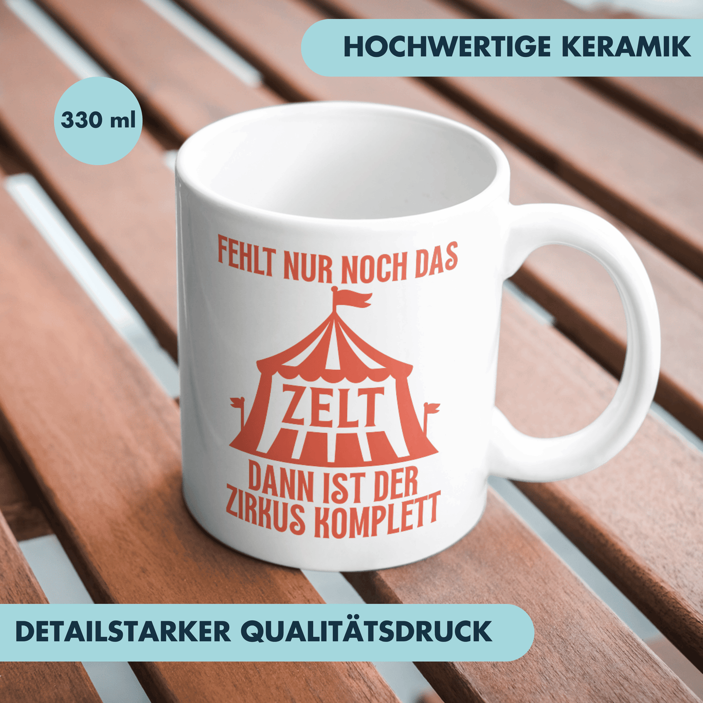 Fehlt Nur Noch Das Zelt Dann Ist Der Zirkus Komplett Kaffee Tasse