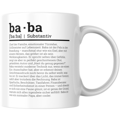 Baba Definition Türkischer Papa Kaffee Tasse