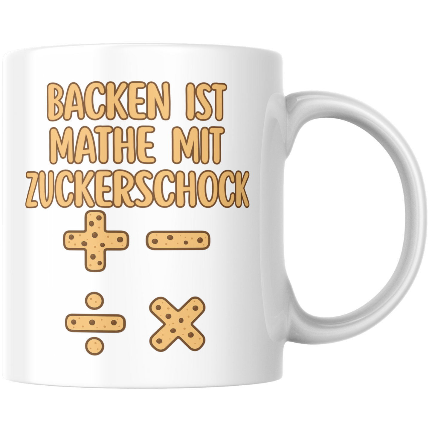 Backen Ist Mathe Mit Zuckerschock Kaffee Tasse
