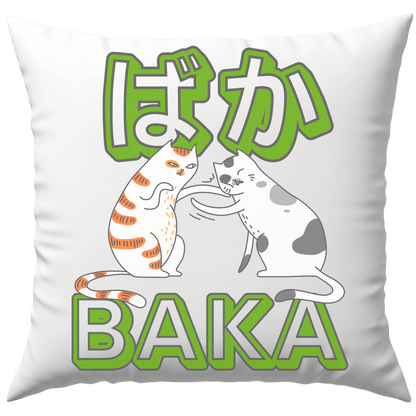 Baka Katzen Backpfeife Anime Deko Kissen