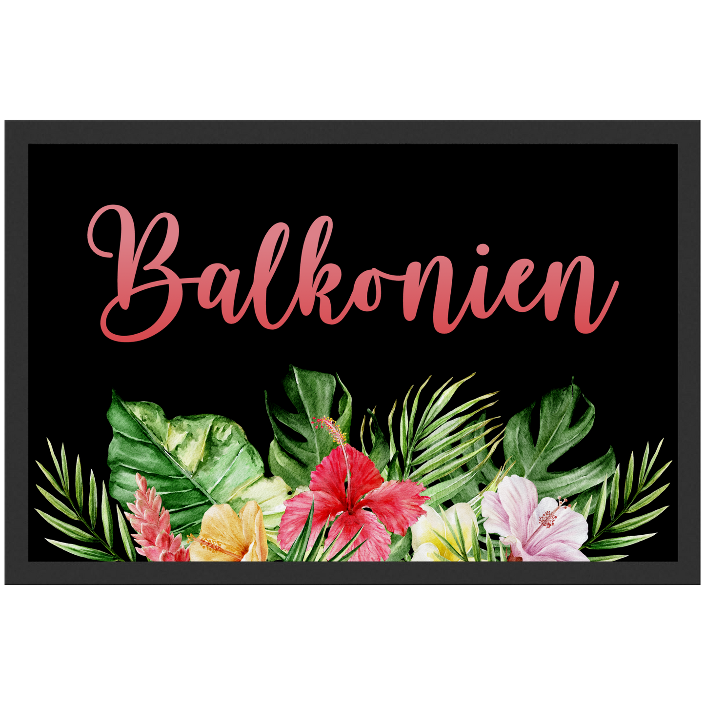 Balkonien Balkon Sommer Balkondeko Fußmatte
