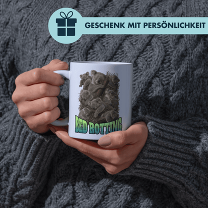 Bed Rotting Koala Bootleg Kaffee Tasse