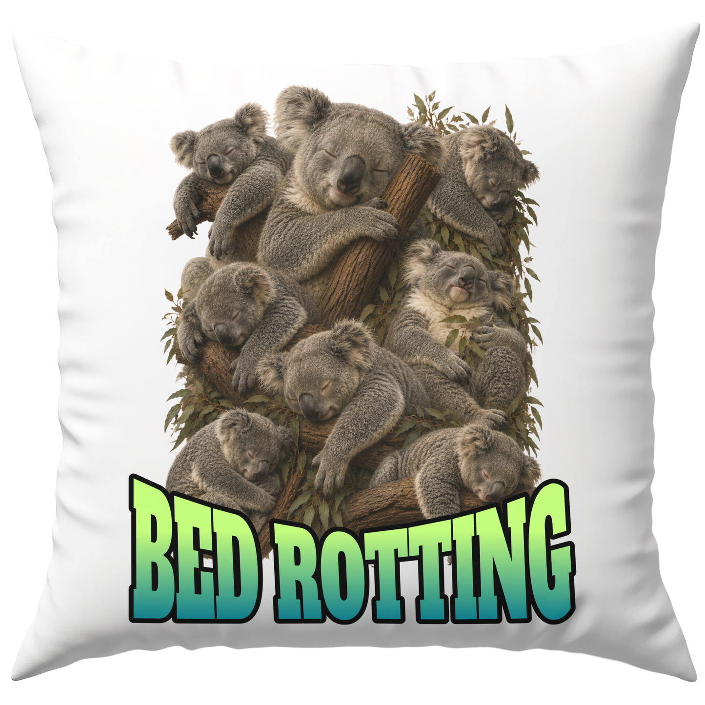 Bed Rotting Koala Bootleg Deko Kissen