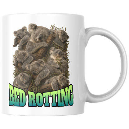 Bed Rotting Koala Bootleg Kaffee Tasse