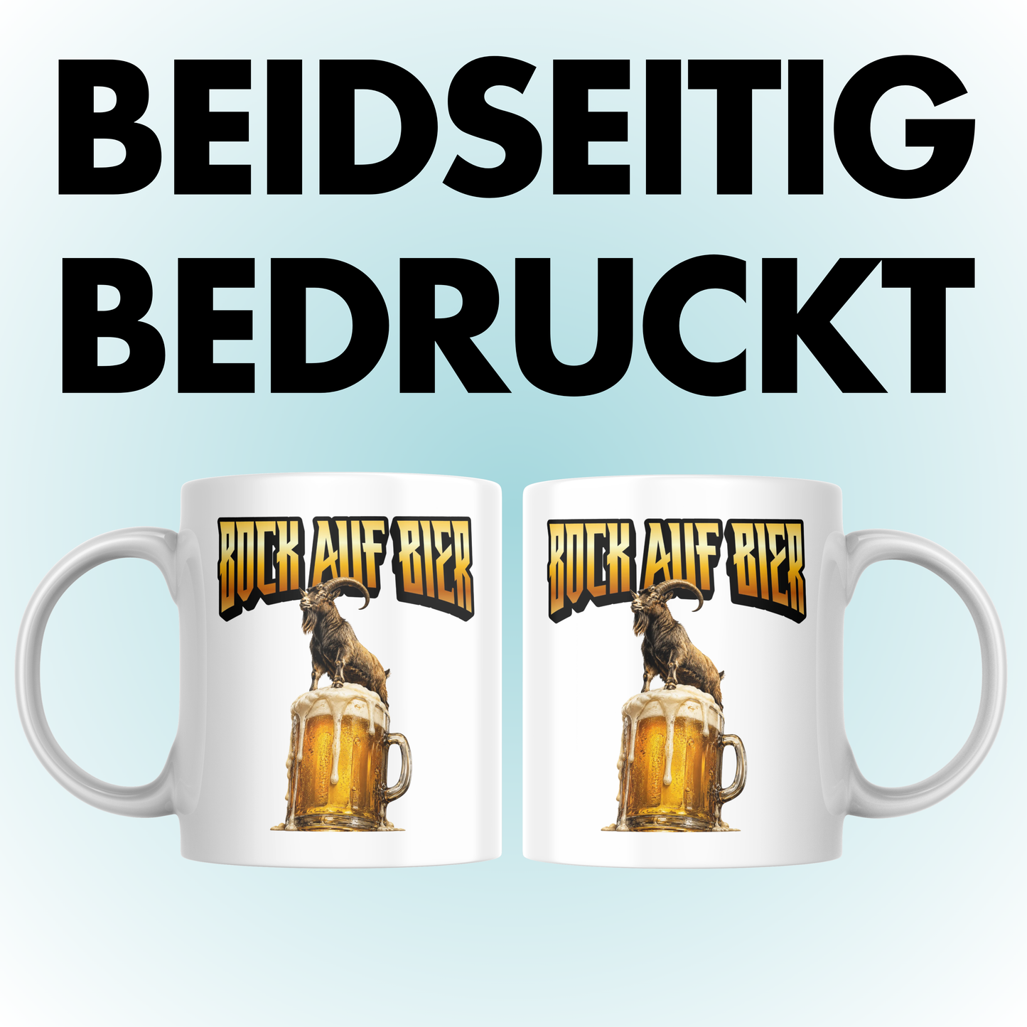 Bock Auf Bier Wortspiel Kaffee Tasse