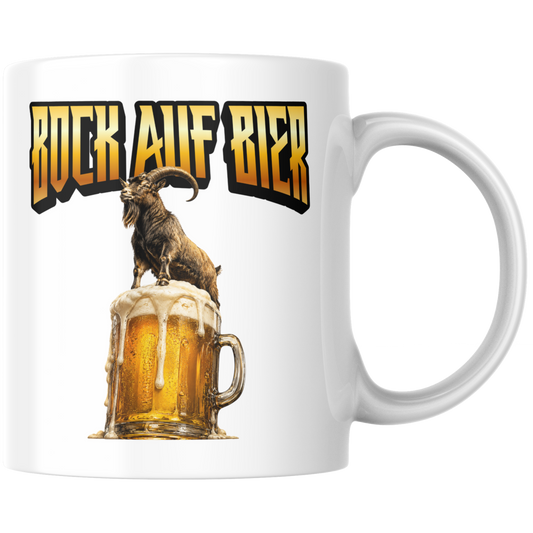 Bock Auf Bier Wortspiel Kaffee Tasse