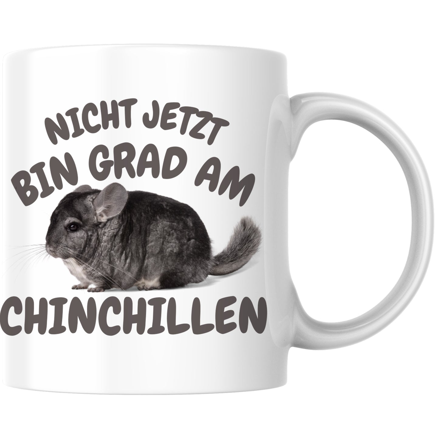 Nicht Jetzt Bin Grad Am Chinchillen Chinchilla Kaffee Tasse