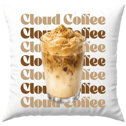 Cloud Coffee Deko Kissen
