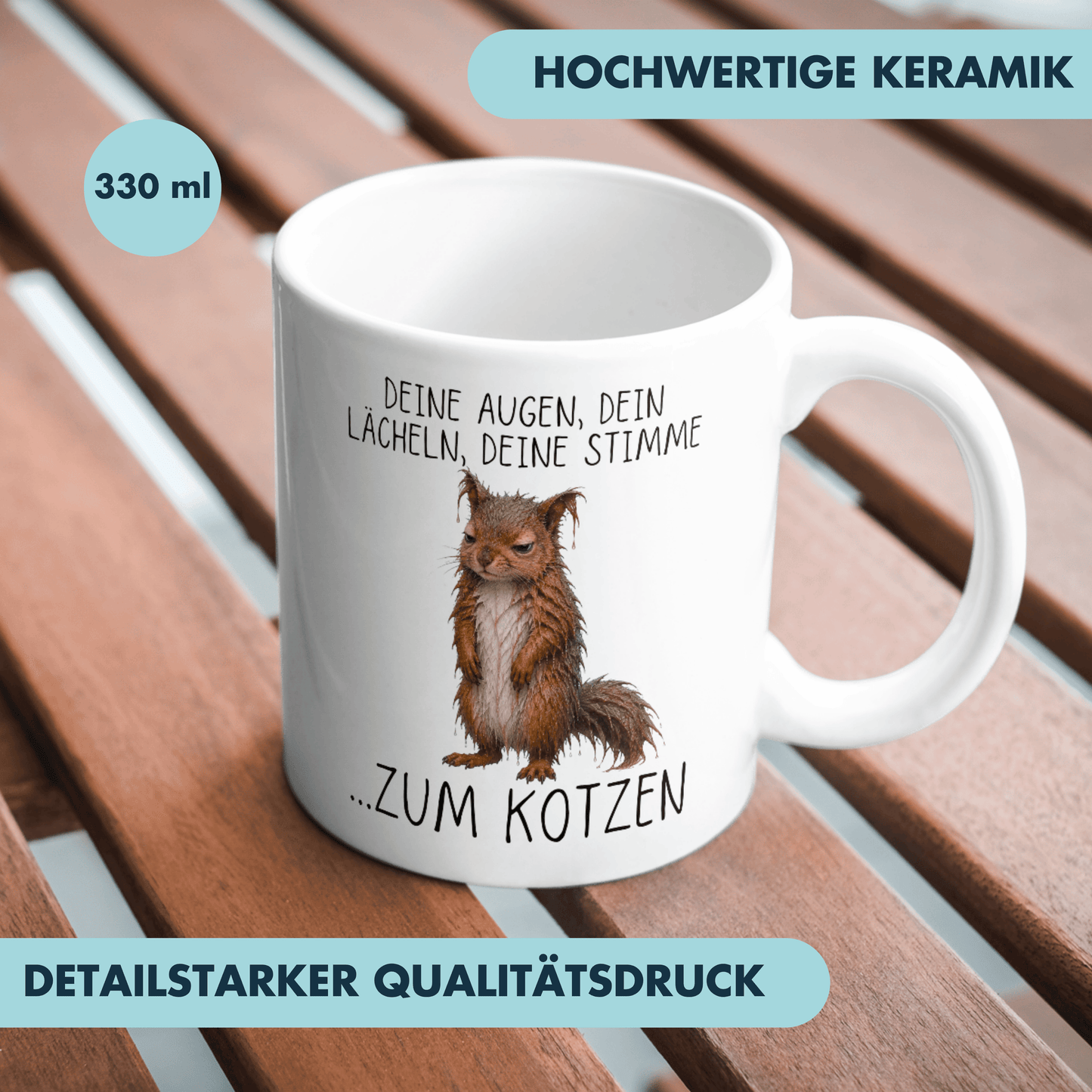 Deine Augen Dein Lächeln Deine Stimme Zum Kotzen Kaffee Tasse