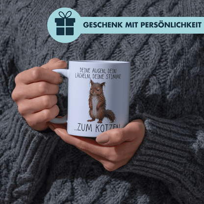 Deine Augen Dein Lächeln Deine Stimme Zum Kotzen Kaffee Tasse