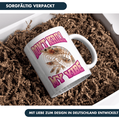 Don't Krill My Vibe Wortspiel Bootleg Kaffee Tasse